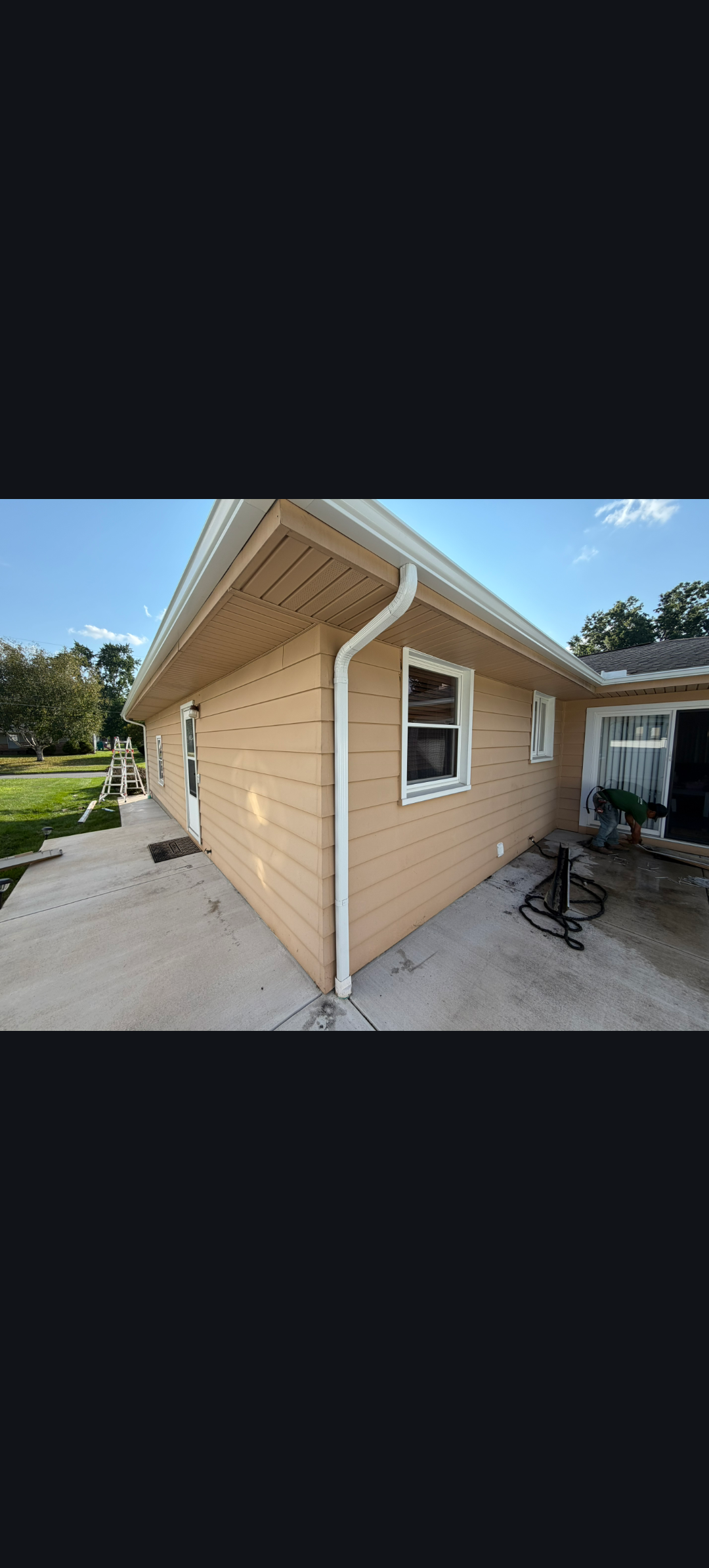 Addition Gutter & Downspout