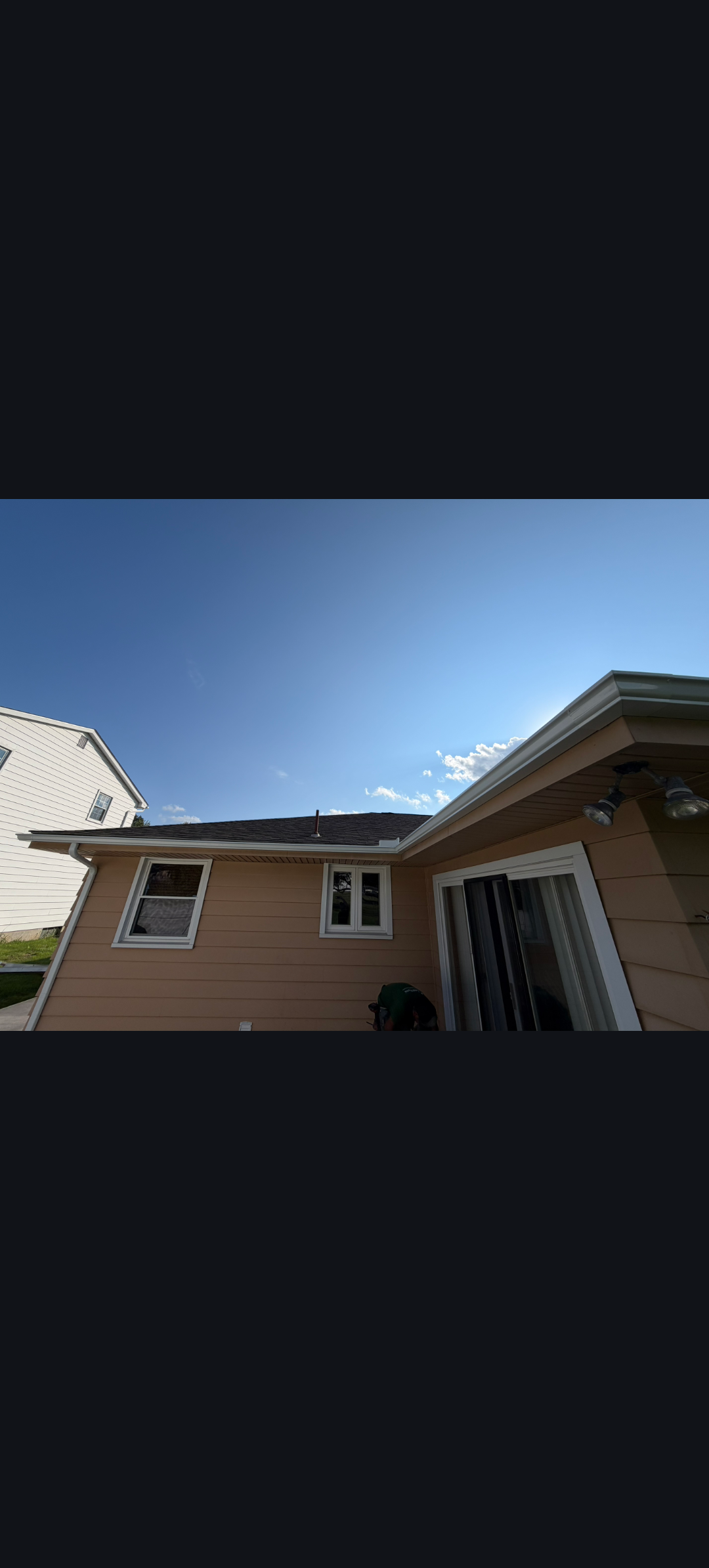 Roofline Gutter Install