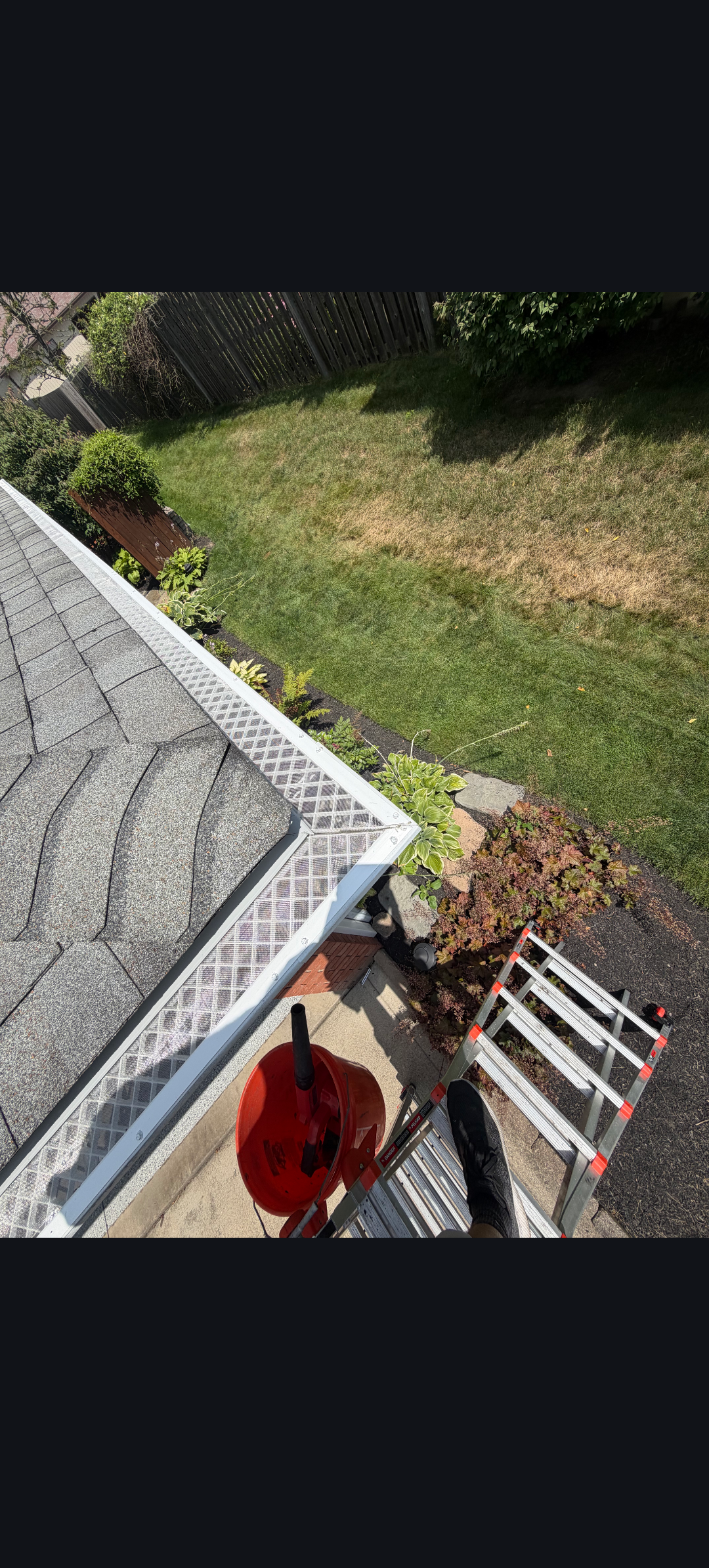 Gutter Guard Install